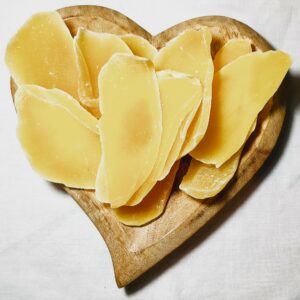 mango kandizované plátky – sladká exotická pochúťka